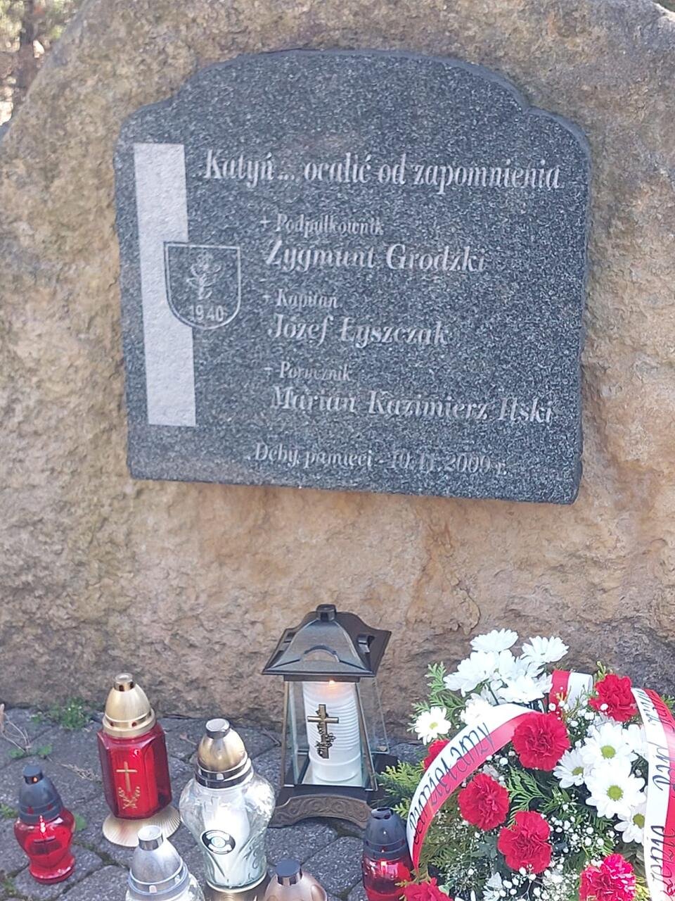 85.ROCZNICA UPAMIĘTNIAJĄCA ZBRODNIĘ KATYŃSKĄ