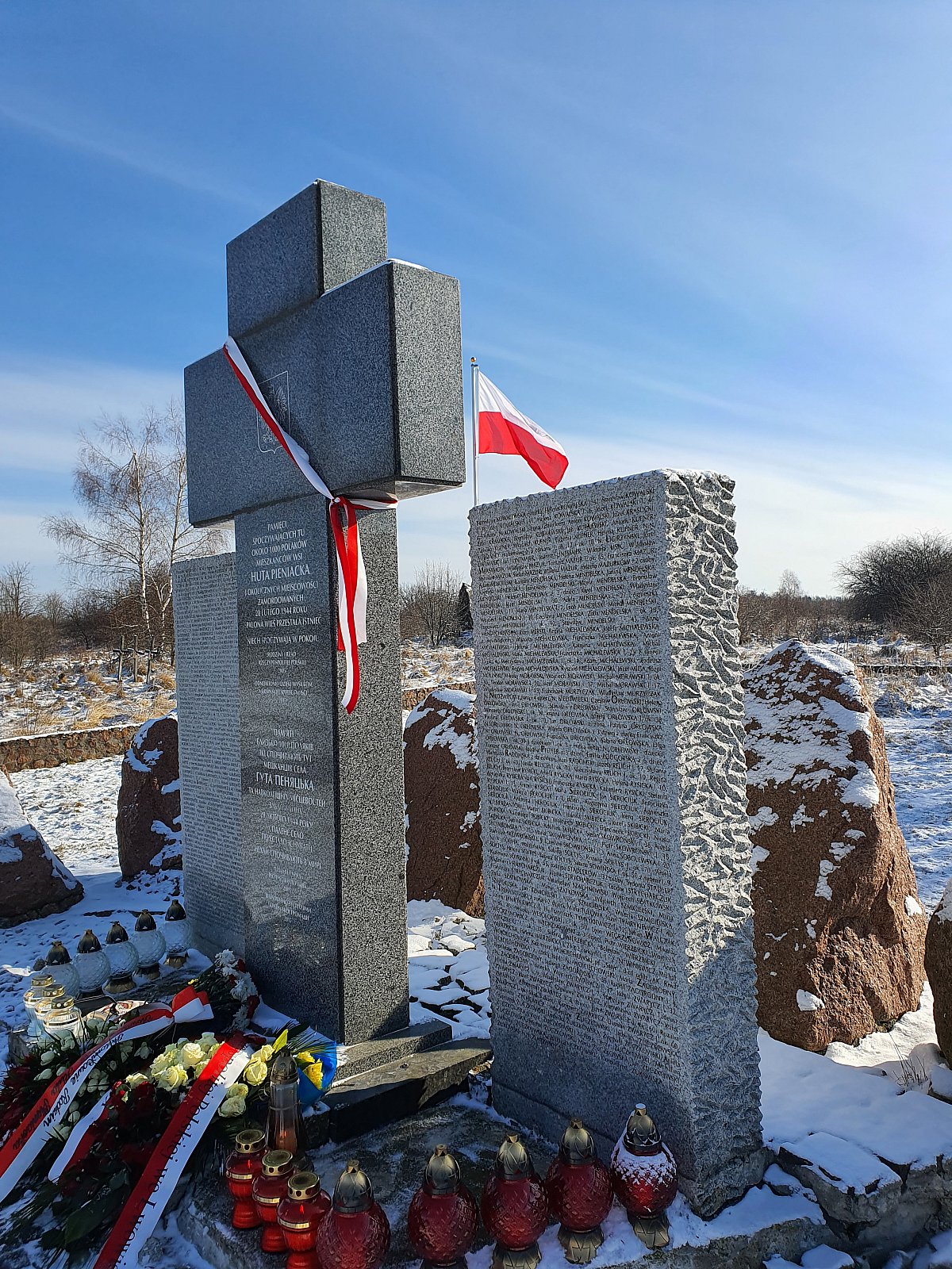 Obchody 79. rocznicy zagłady Huty Pieniackiej