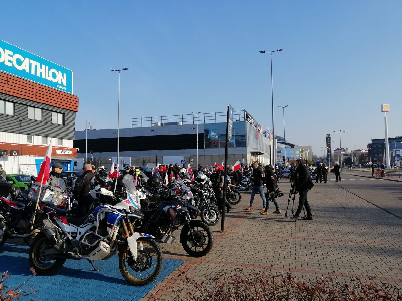 Motocyklowa Parada Niepodległości 11Listopad 2021r.