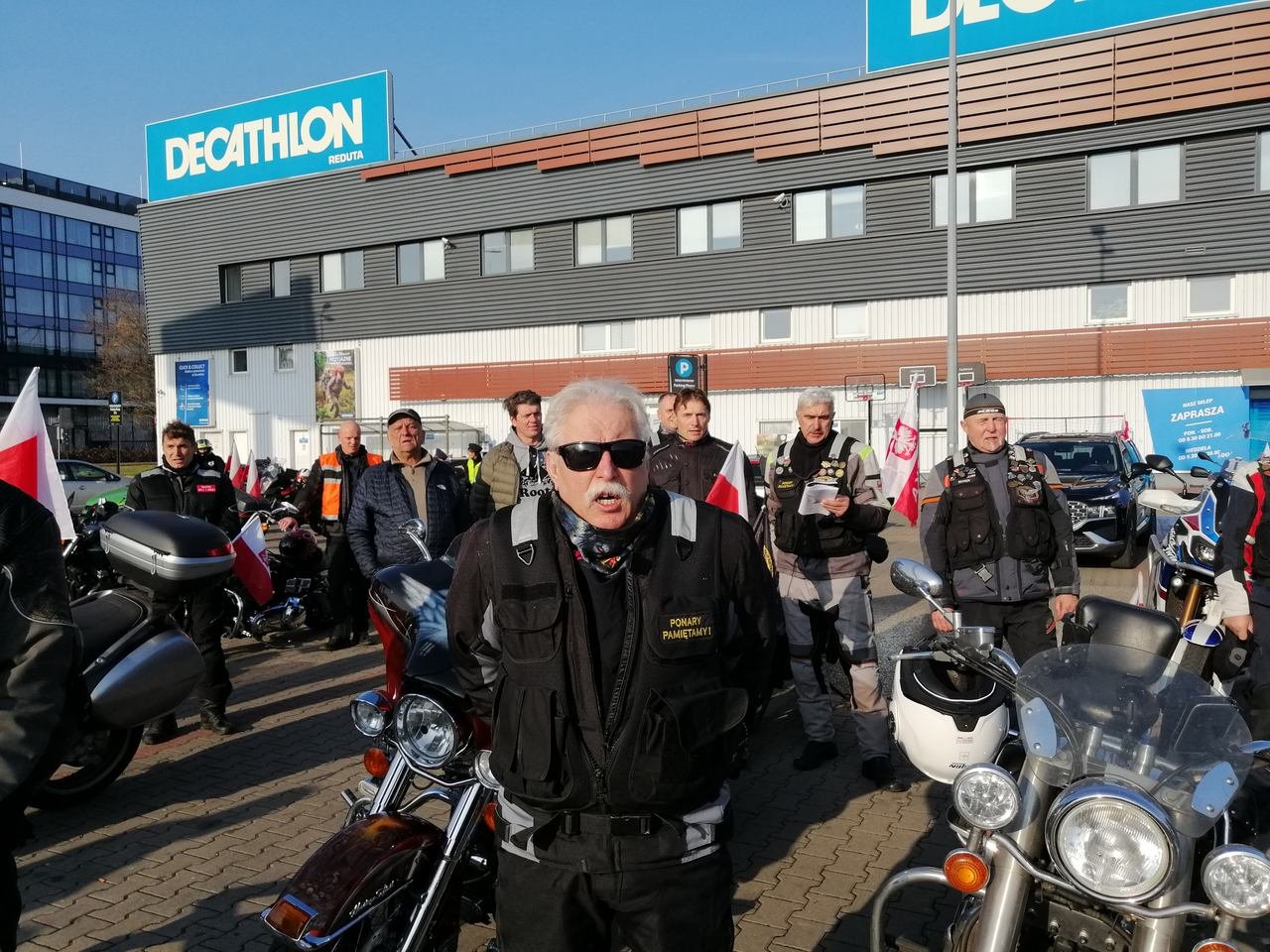 Motocyklowa Parada Niepodległości 11Listopad 2021r.