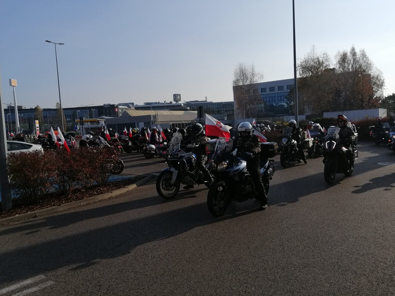 Motocyklowa Parada Niepodległości 11Listopad 2021r.