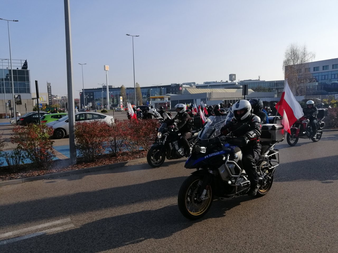 Motocyklowa Parada Niepodległości 11Listopad 2021r.