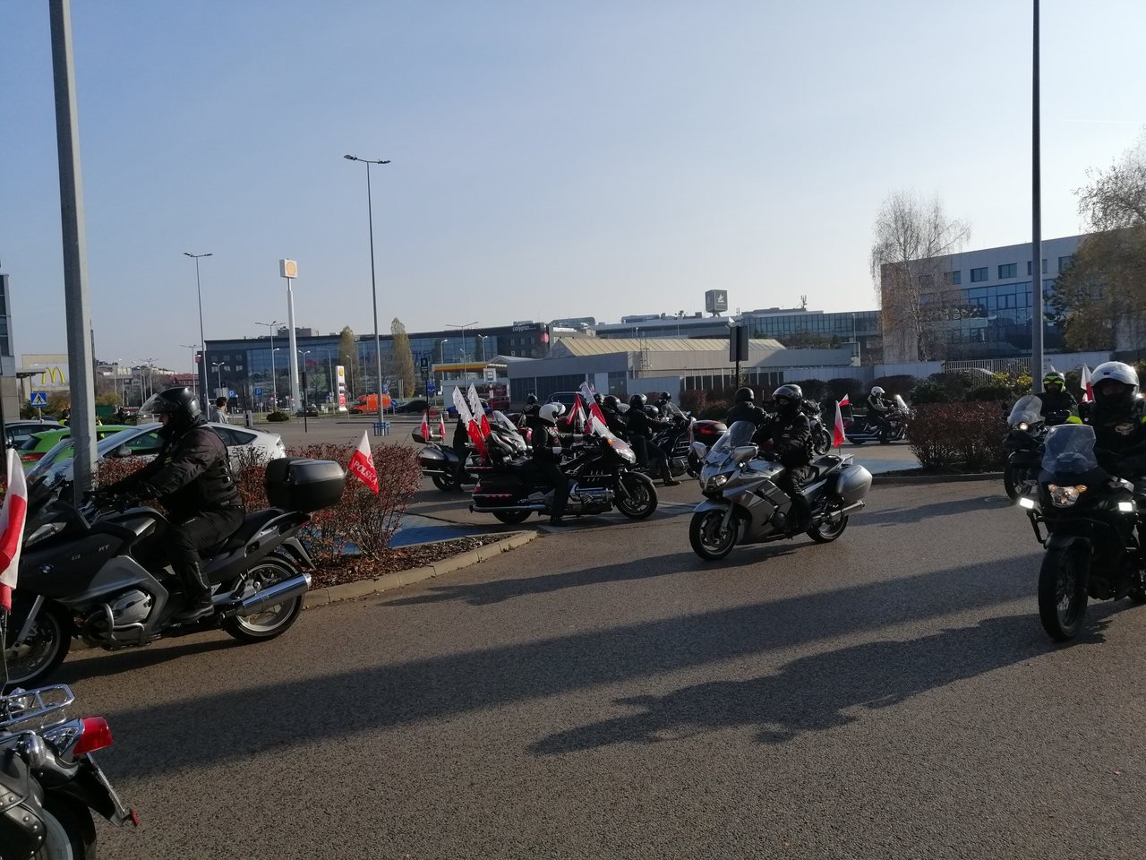 Motocyklowa Parada Niepodległości 11Listopad 2021r.