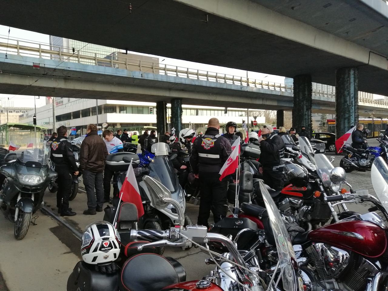 Motocyklowa Parada Niepodległości 11Listopad 2021r.