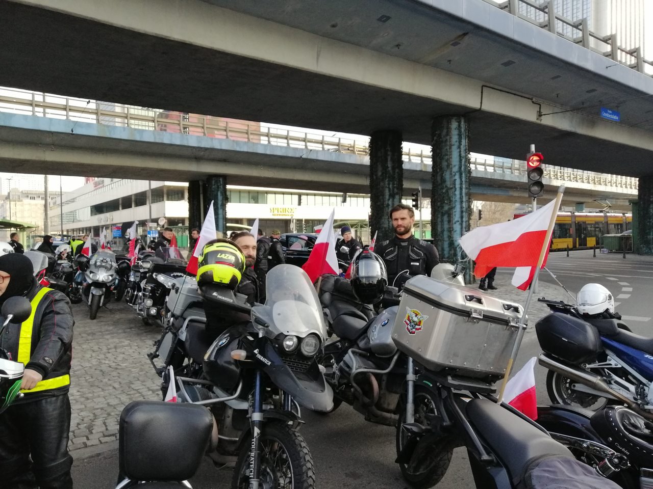 Motocyklowa Parada Niepodległości 11Listopad 2021r.
