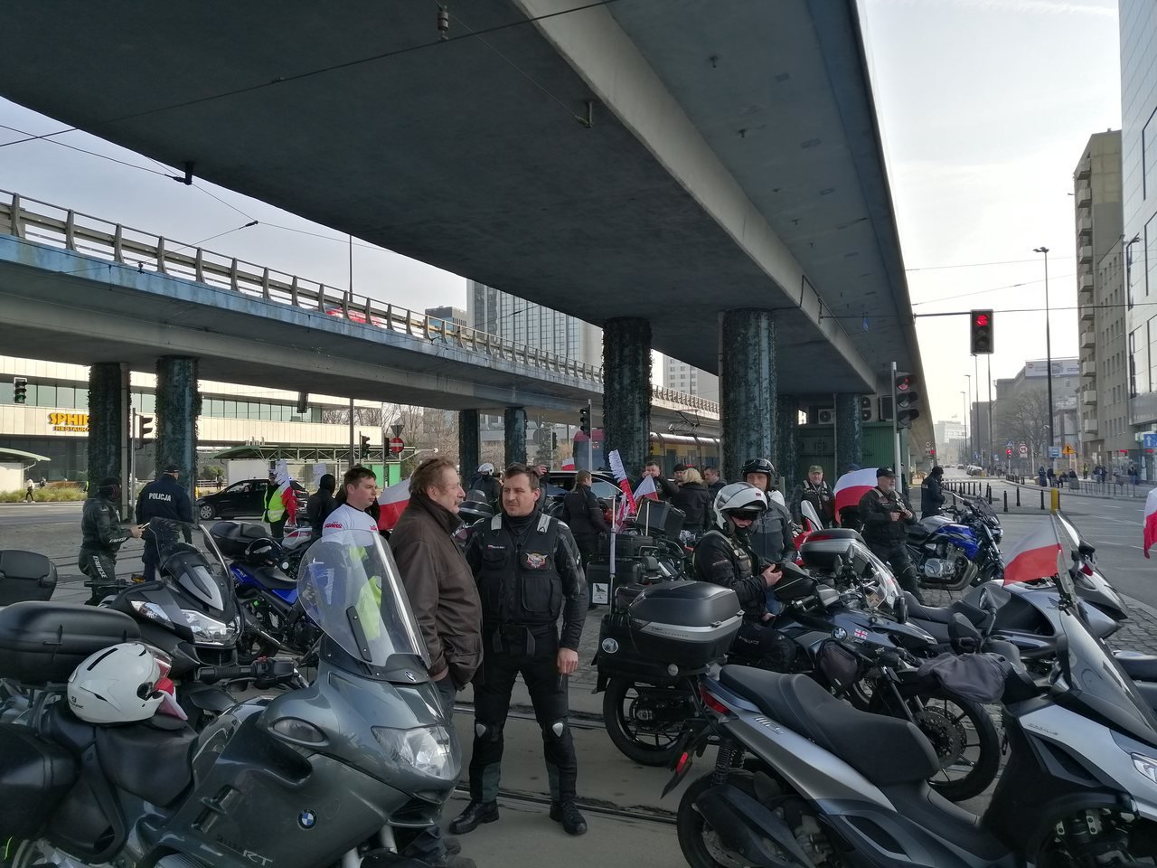 Motocyklowa Parada Niepodległości 11Listopad 2021r.