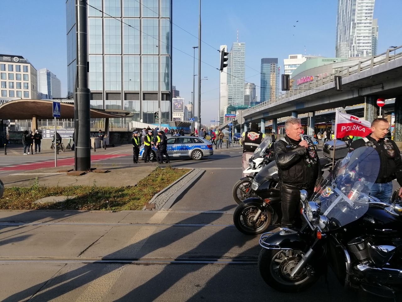 Motocyklowa Parada Niepodległości 11Listopad 2021r.