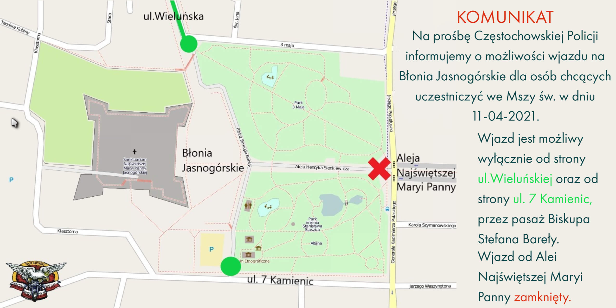 KOMUNIKAT JASNA GORA 1