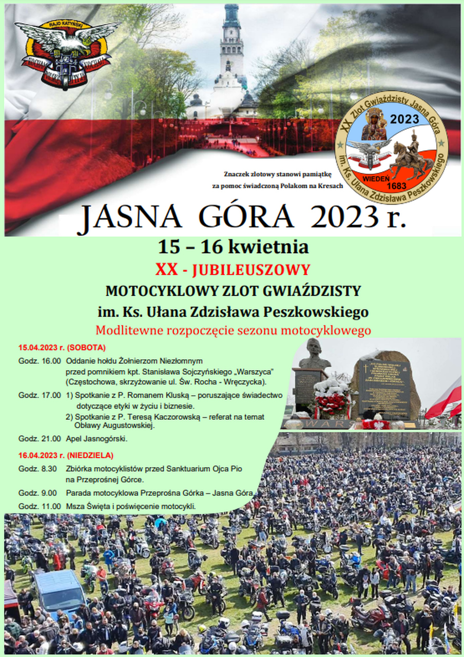 Plakat rajdowy 2023