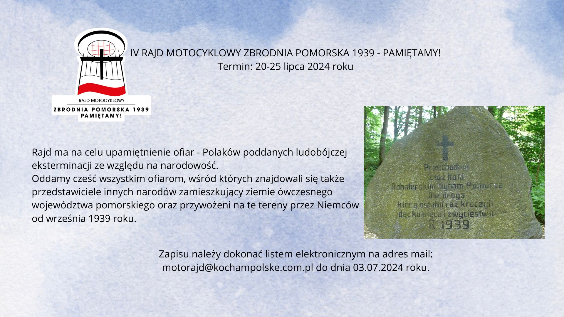 Rajd Pamięci Polaków Zbrodnia Ponarska 2024