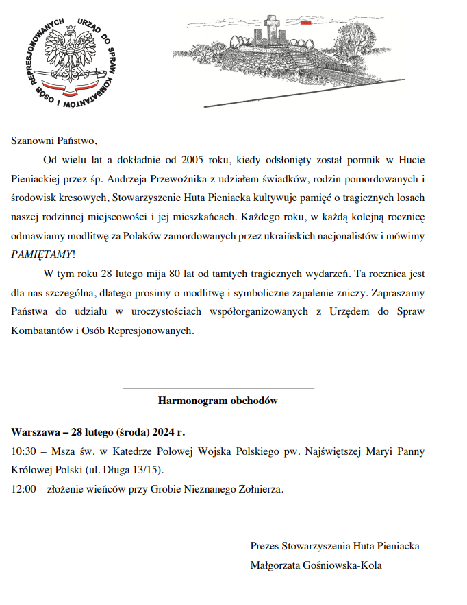Zaproszenie 2024 r