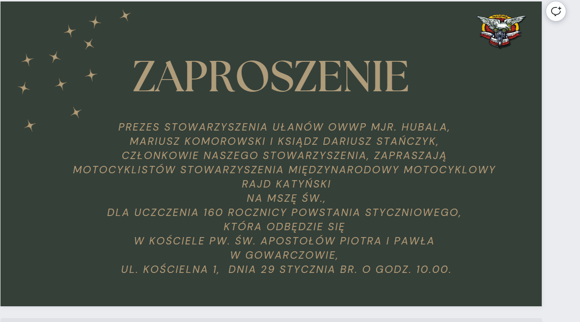 Zaproszenioe III